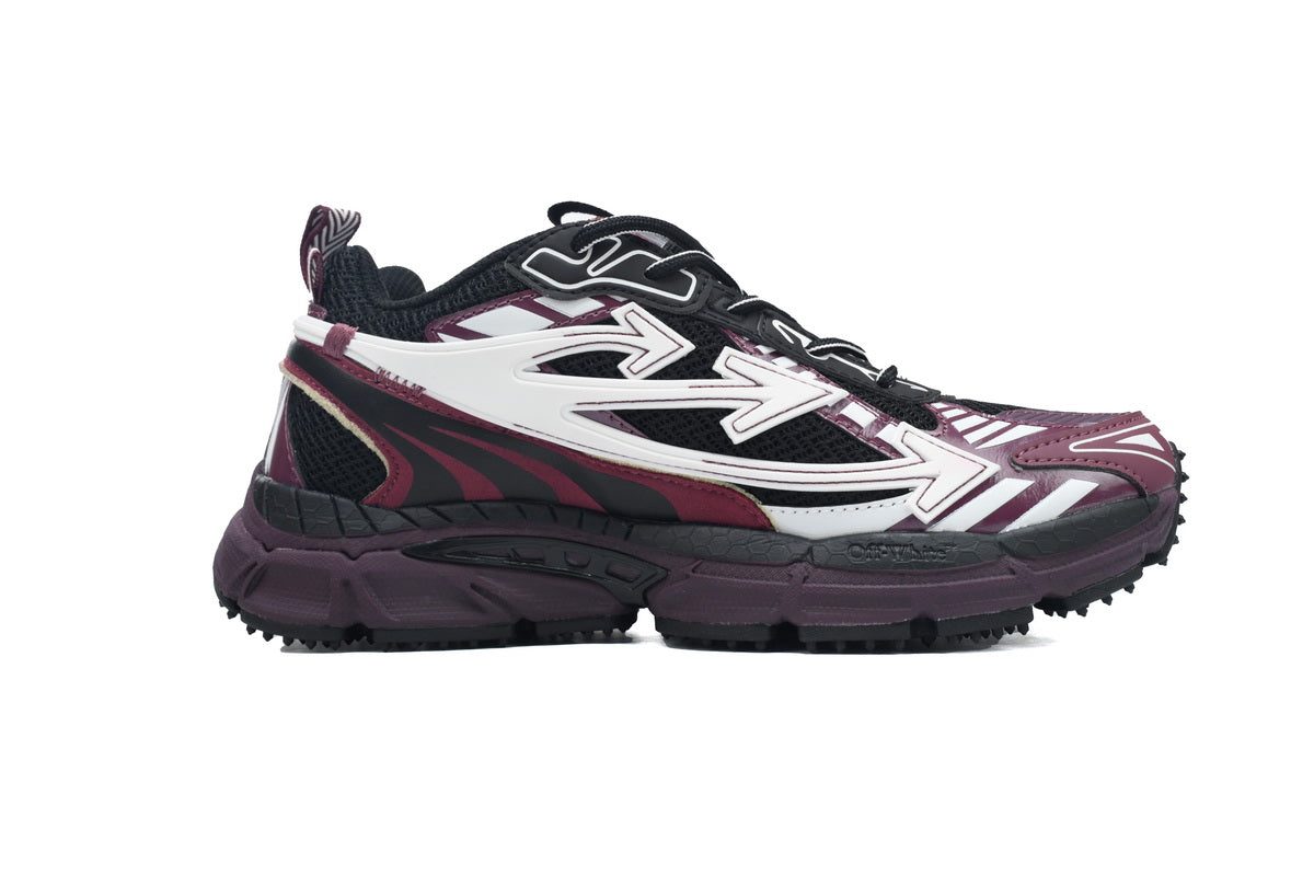Off-White Off-White Be Right Back Bordo Pantofi sport - prezentare produs