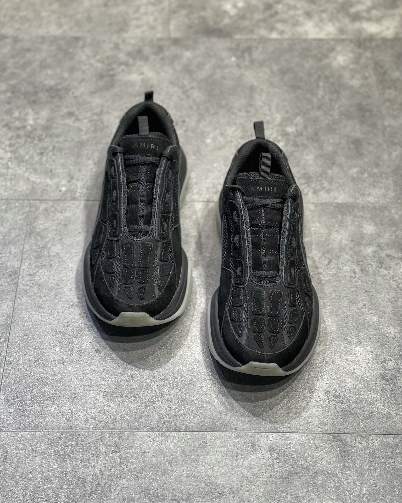 Amiri Skeleton Negru Pantofi sport - prezentare produs