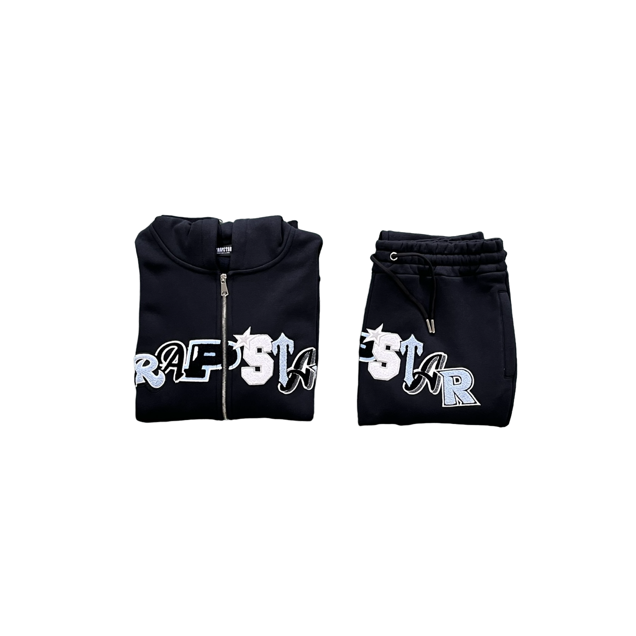 Trapstar Widcard Trening Negru Albastru - prezentare produs