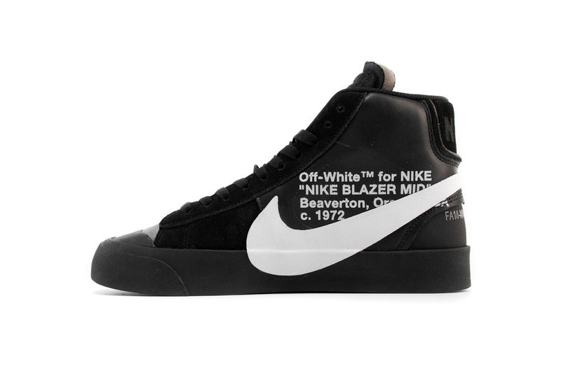 Off Alb X Nike Blazer Negru Pantofi sport - prezentare produs