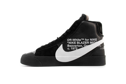 Off Alb X Nike Blazer Negru Pantofi sport - prezentare produs