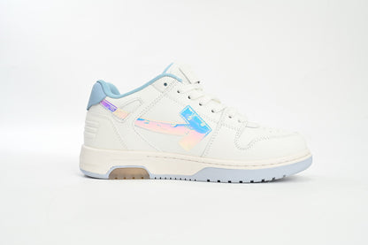 Off-White Out Of Office Alb Fade Logo - prezentare produs