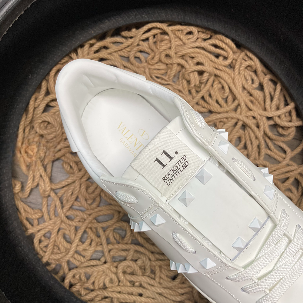 Valentino Rockstud Alb Pantofi sport - prezentare produs