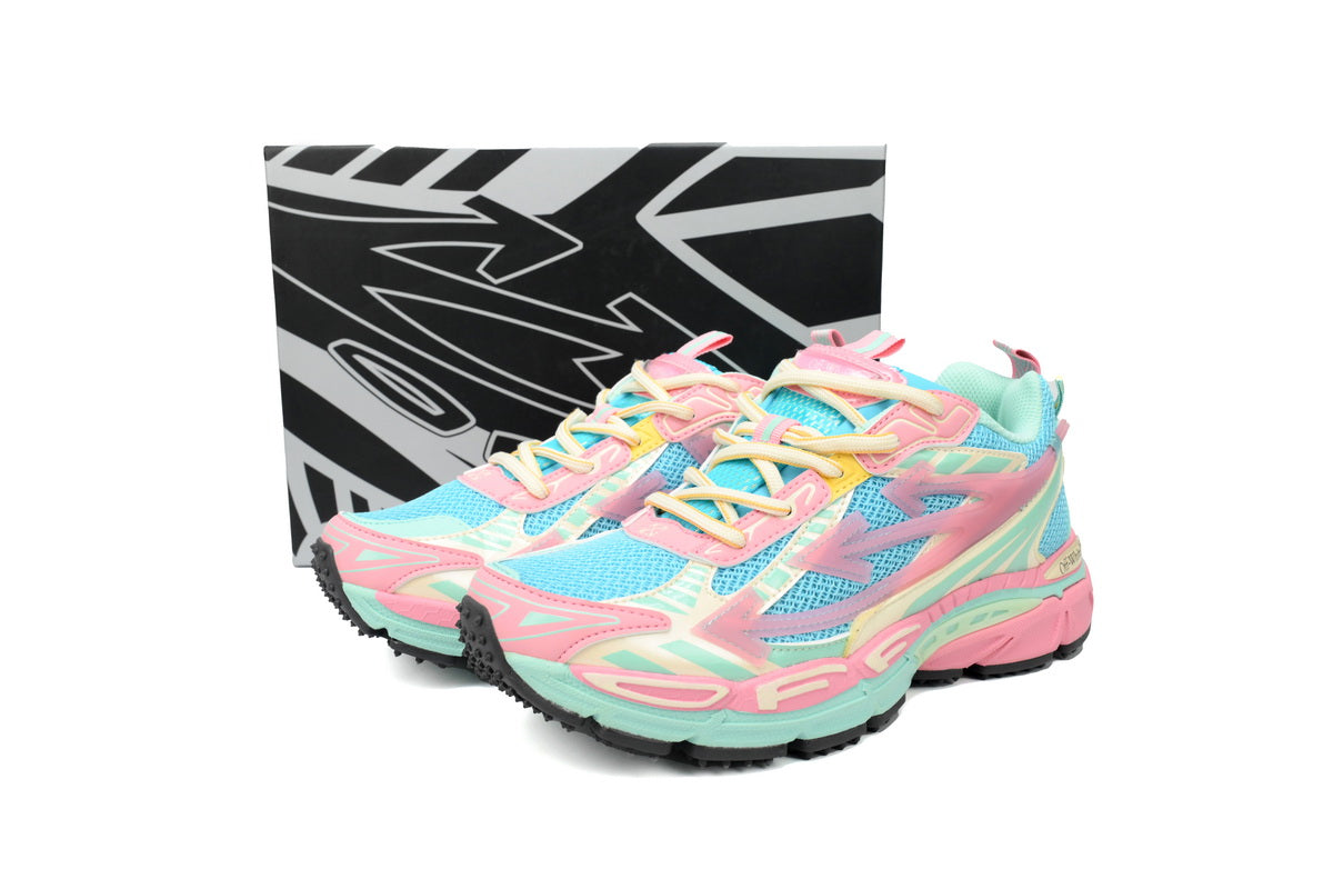 Off-White Off-White Be Right Back Roz Albastru Pantofi sport - prezentare produs