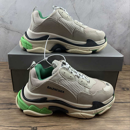 Balenciaga Triple S Verde Gri - prezentare produs
