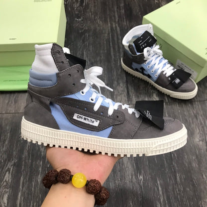 Off-White Court 3 0 Albastru Gri - prezentare produs