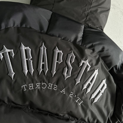 Trapstar Geacă Decoded Arch Puffer Negru New Colecție - prezentare produs