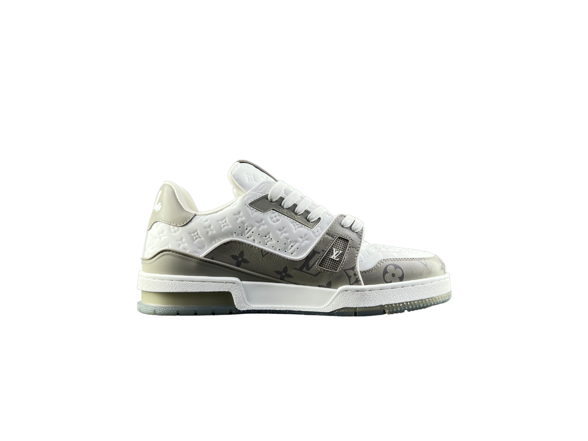 Louis Vuitton LV Pantofi sport Gri Alb - prezentare produs
