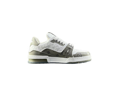 Louis Vuitton LV Pantofi sport Gri Alb - prezentare produs