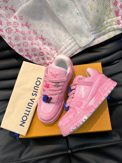 Louis Vuitton LV Trainers Maxi Roz - prezentare produs