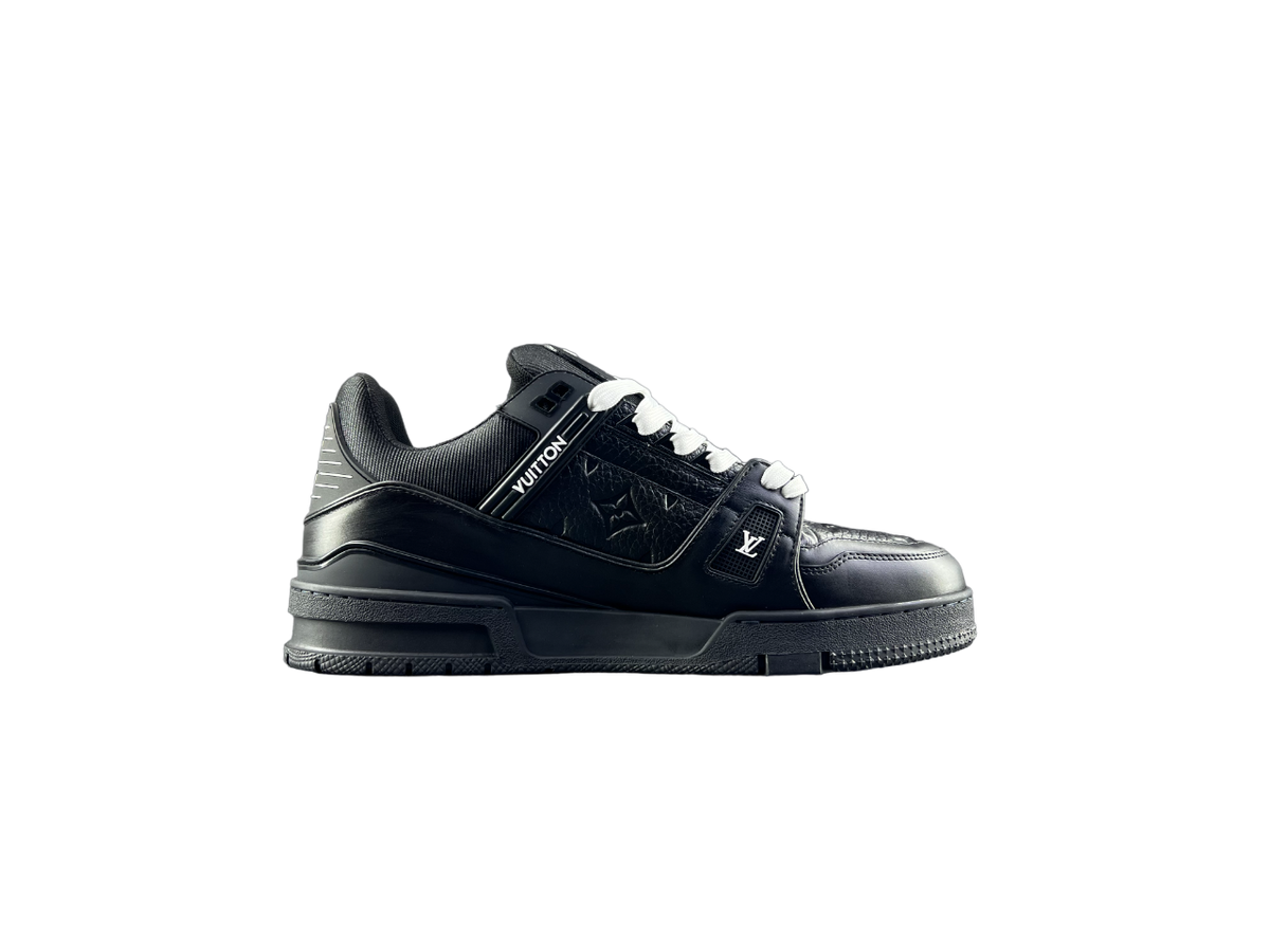 Louis Vuitton LV Pantofi sport Negru Piele - prezentare produs