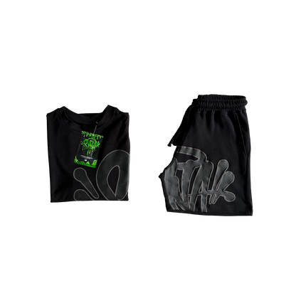 Syna Negru Tricou - prezentare produs