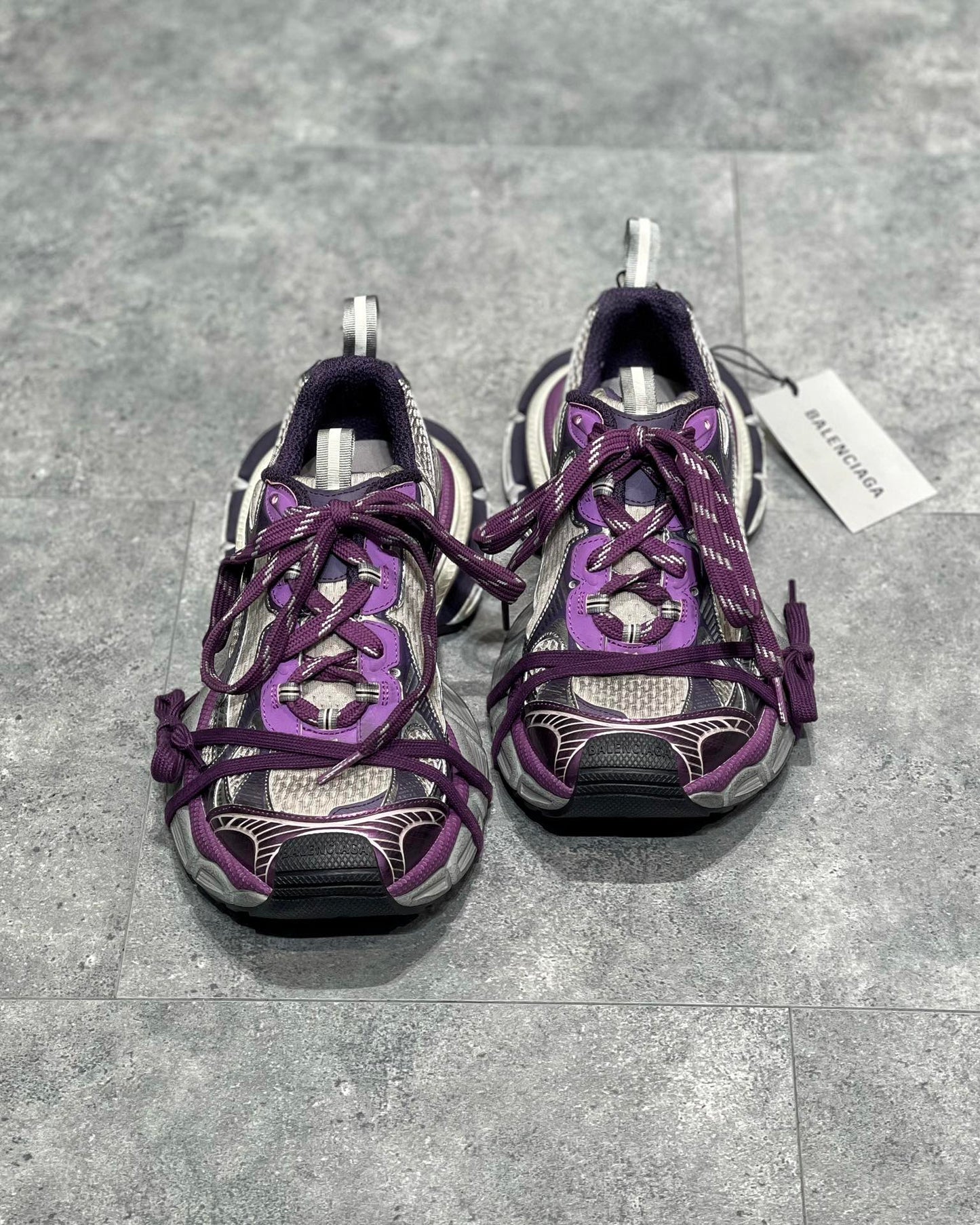 Balenciaga 3XL Violet Pantofi sport - prezentare produs