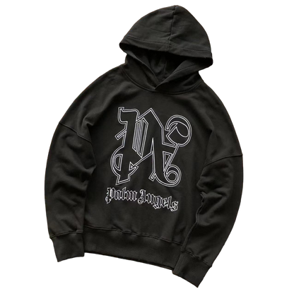 Palm Angels Chest Logo Hanorac - prezentare produs