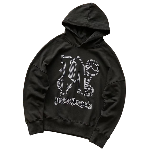 Palm Angels Chest Logo Hanorac - prezentare produs