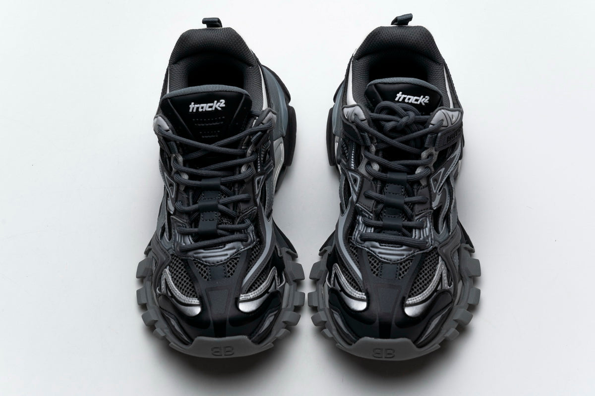 Balenciaga Track 2 0 Gri Negru - prezentare produs
