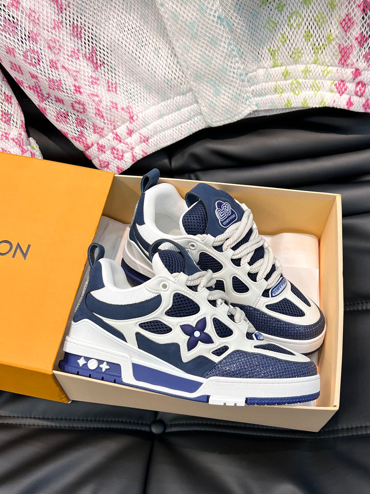 Louis Vuitton LV Skate Albastru Alb - prezentare produs