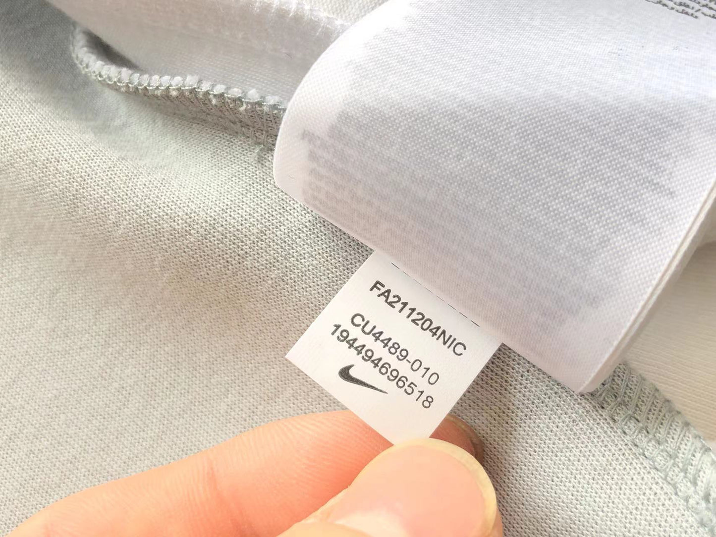 Nike Tech Fleece Alb Crem Fleece - prezentare produs