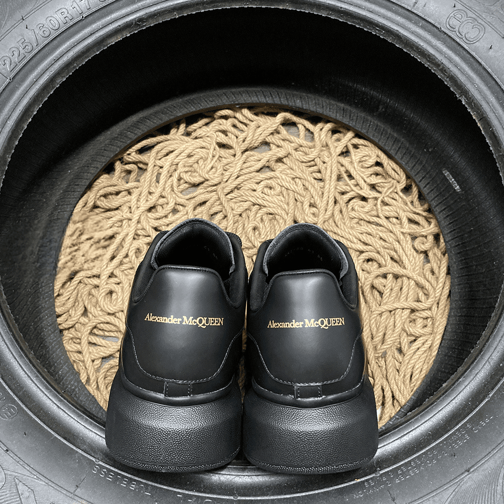 Alexander McQueen Full Negru Pantofi sport - prezentare produs