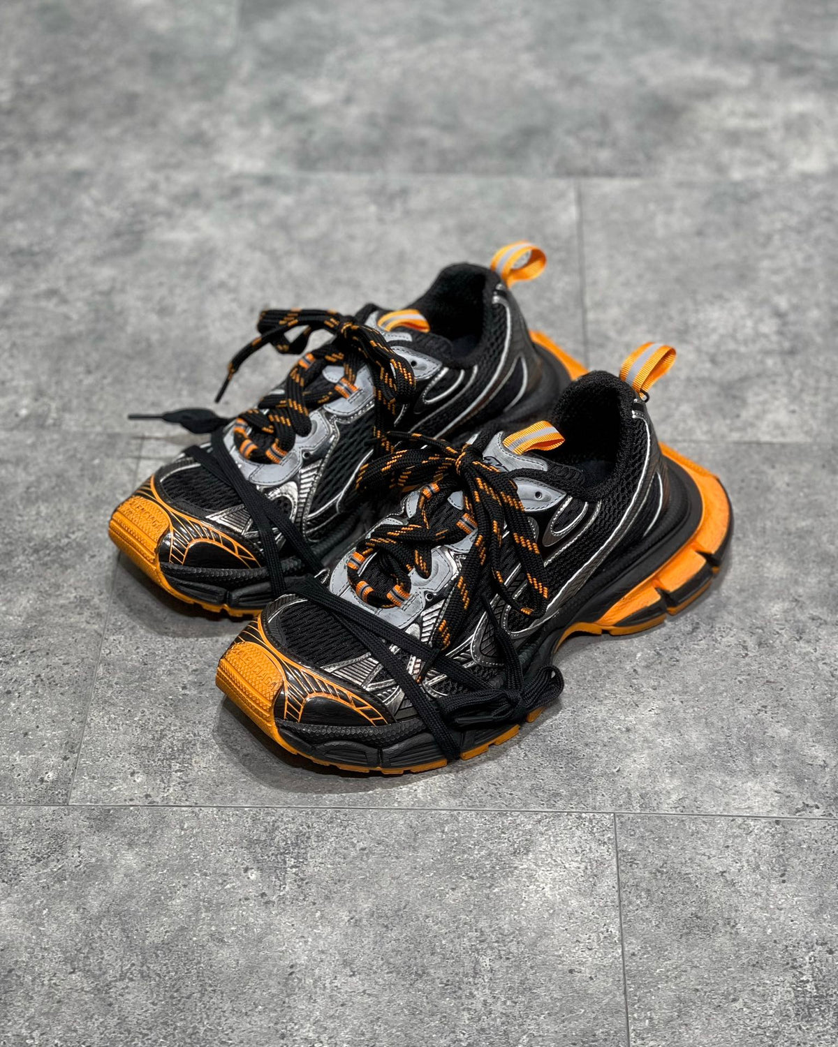 Balenciaga 3XL Portocaliu Negru Pantofi sport - prezentare produs