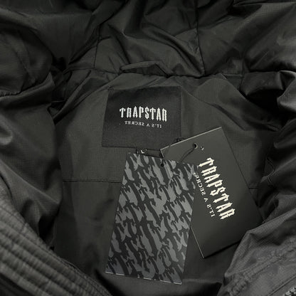 Trapstar Hooded Puffer Geacă Negru - prezentare produs