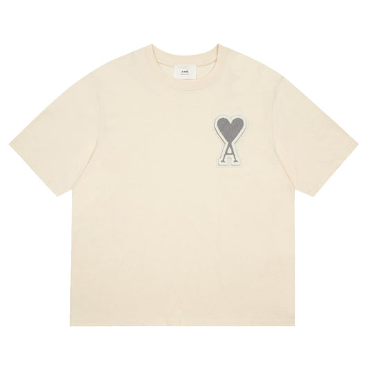 Ami Paris Tricou Crem - prezentare produs