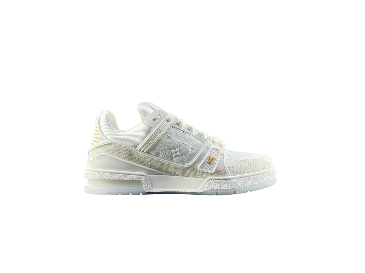 Louis Vuitton LV Pantofi sport Full Alb Pattern - prezentare produs