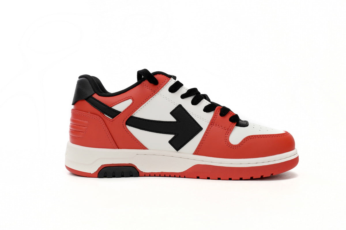 Off-White Off-White Out Of Office Alb Roșu And Negru Pantofi sport - prezentare produs
