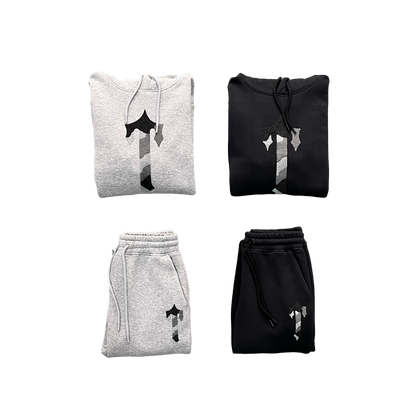 Trapstar T Word Trening Negru Gri - prezentare produs