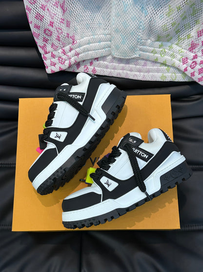 Louis Vuitton LV Pantofi sport Maxi Negru - prezentare produs