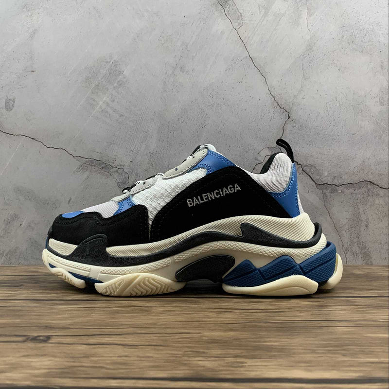 Balenciaga Triple S Albastru Negru - prezentare produs