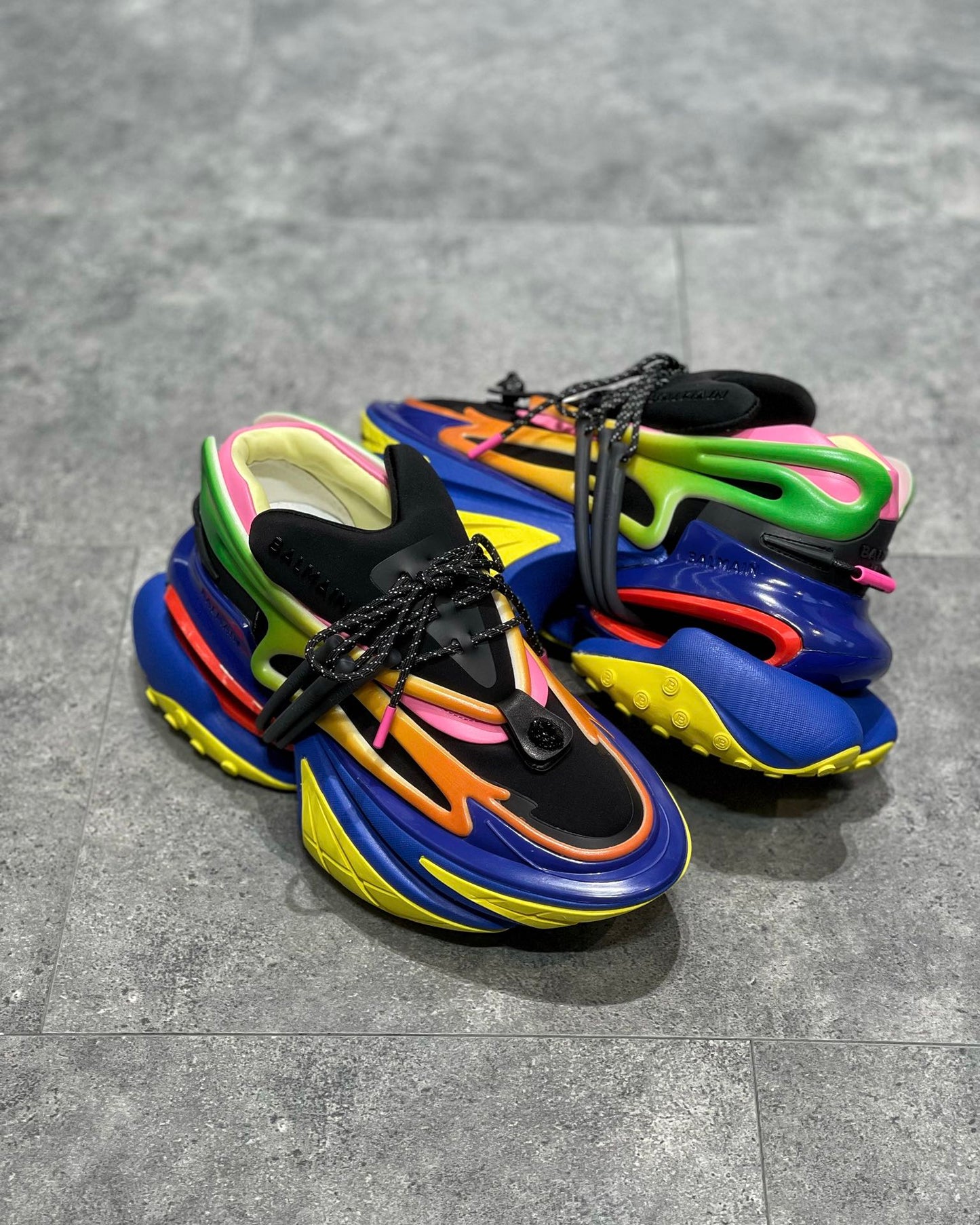 Balmain Unicorn Multicolor Pantofi sport - prezentare produs