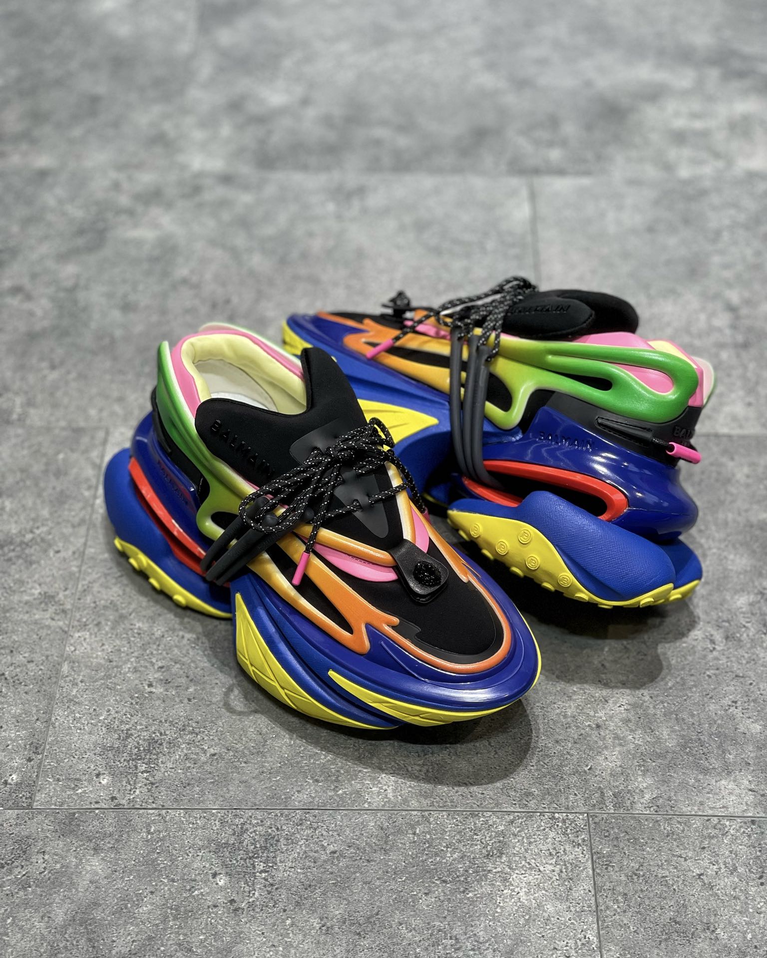 Balmain Unicorn Multicolor Pantofi sport - prezentare produs