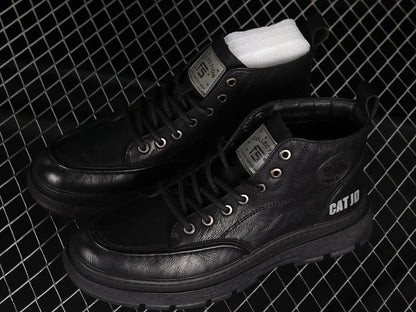 Caterpillar Cat Jd Negru Piele Pantofi sport - prezentare produs