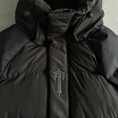 Trapstar Geacă Decoded Arch Puffer Negru New Colecție - prezentare produs