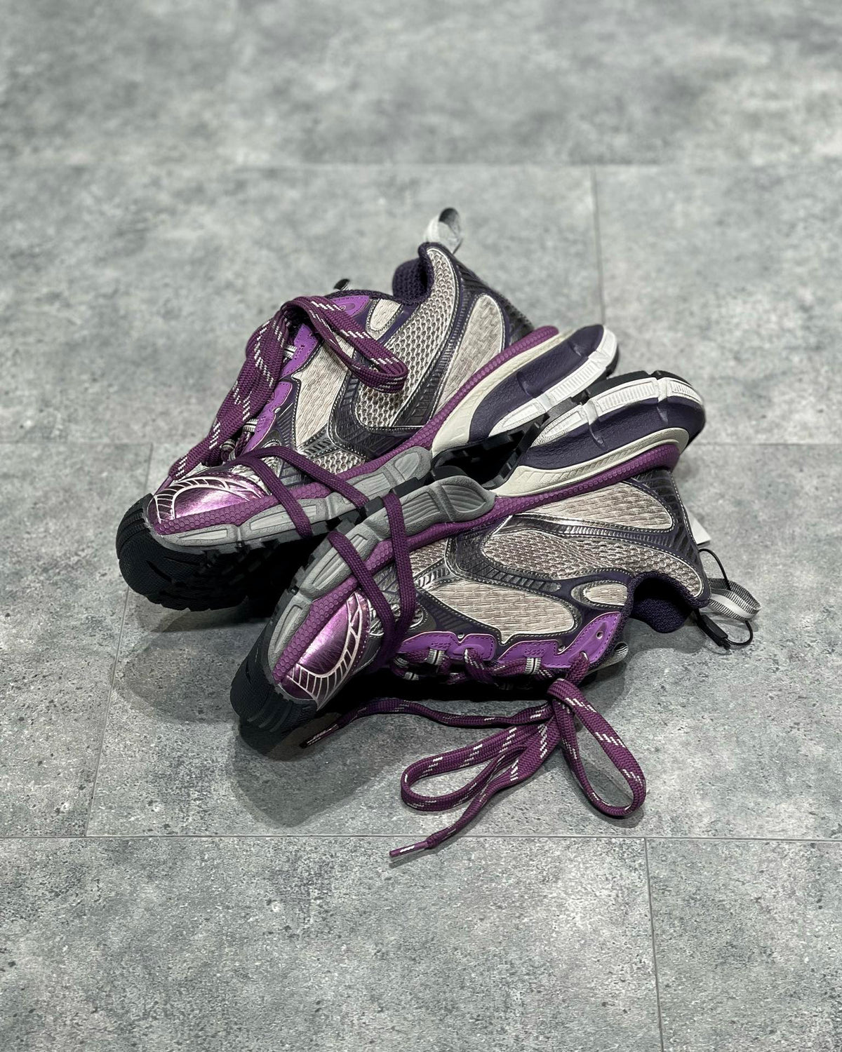 Balenciaga 3XL Violet Pantofi sport - prezentare produs