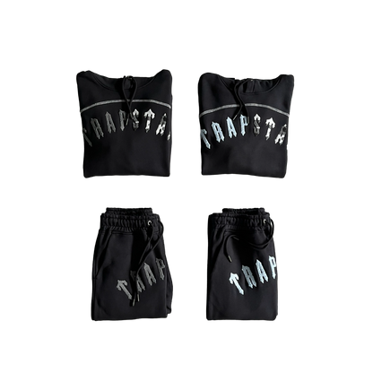 Trapstar Chenille Trening Negru Gri Camuflaj - prezentare produs