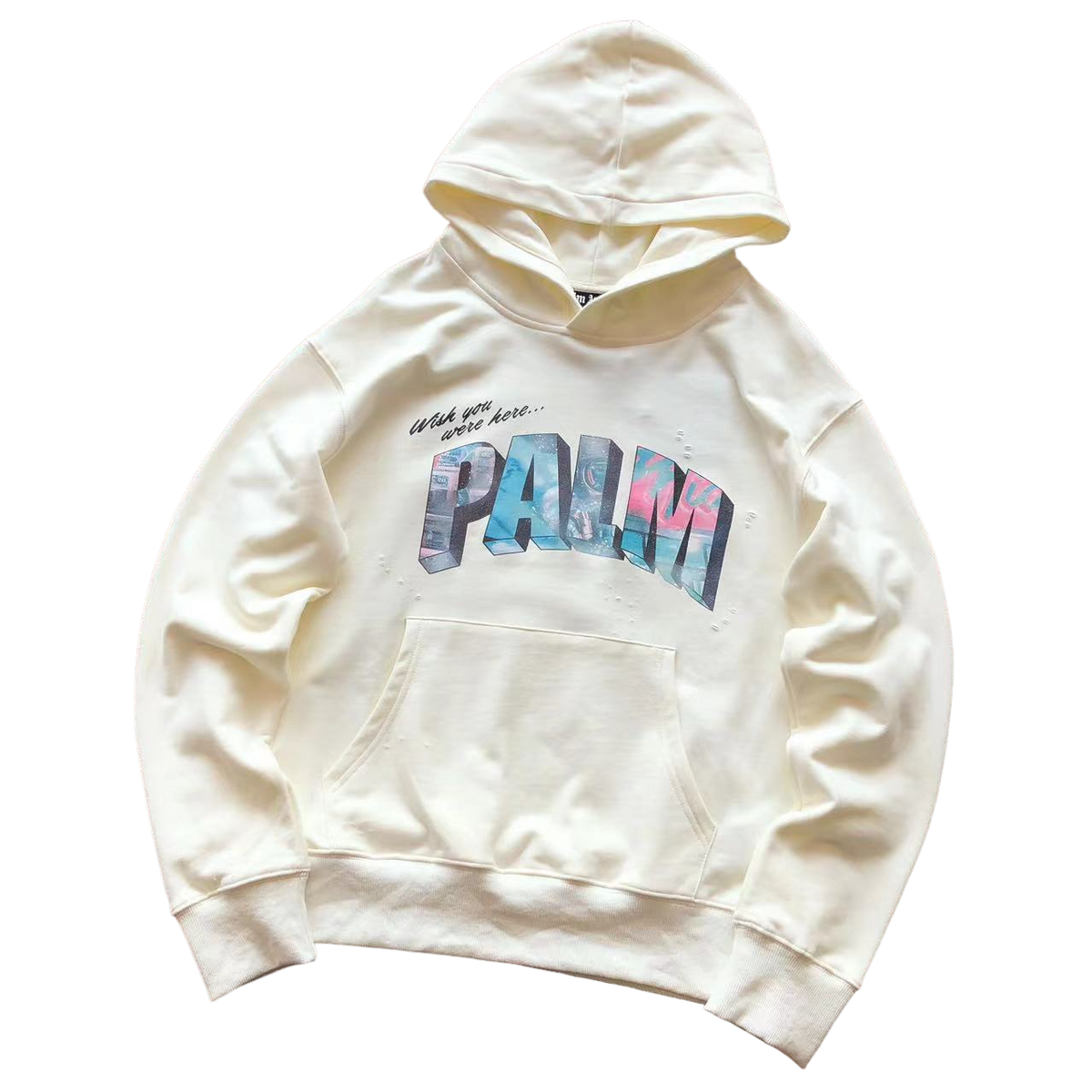 Palm Angels Multicolor Logo Hanorac - prezentare produs