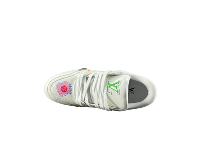Louis Vuitton LV Trainers X Kusama Alb - prezentare produs