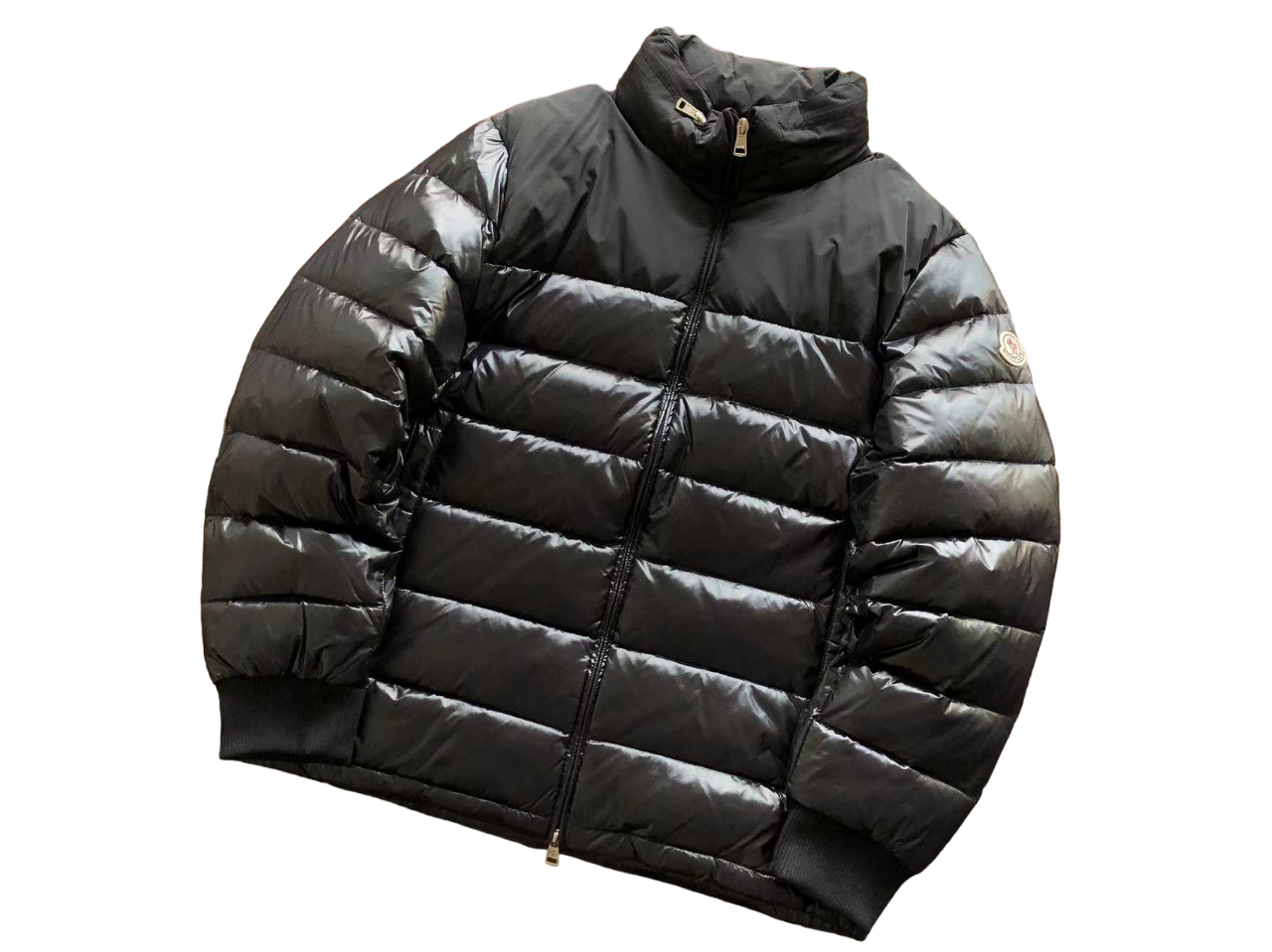 Moncler Geacă Negru Gri - prezentare produs