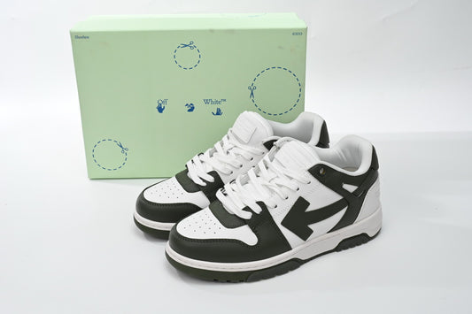 Off-White Out Of Office Military Verde Alb - prezentare produs