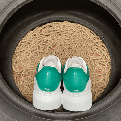 Alexander McQueen Verde Rubber Pantofi sport - prezentare produs