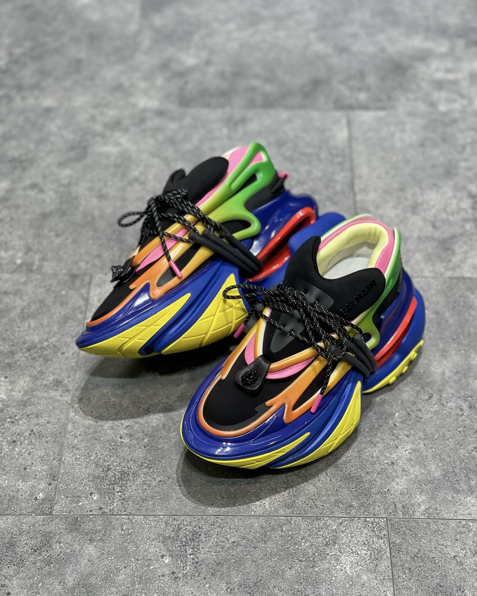 Balmain Unicorn Multicolor Pantofi sport - prezentare produs
