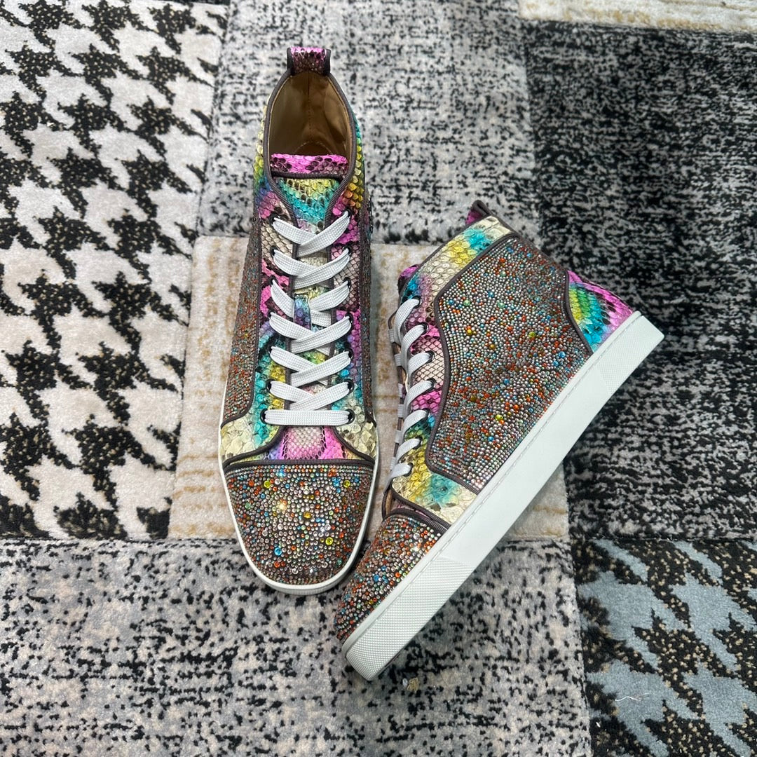 Christian Louboutin Rainbow Diamonds High - prezentare produs