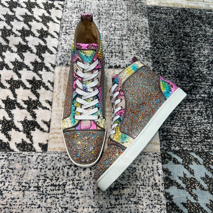 Christian Louboutin Rainbow Diamonds High - prezentare produs