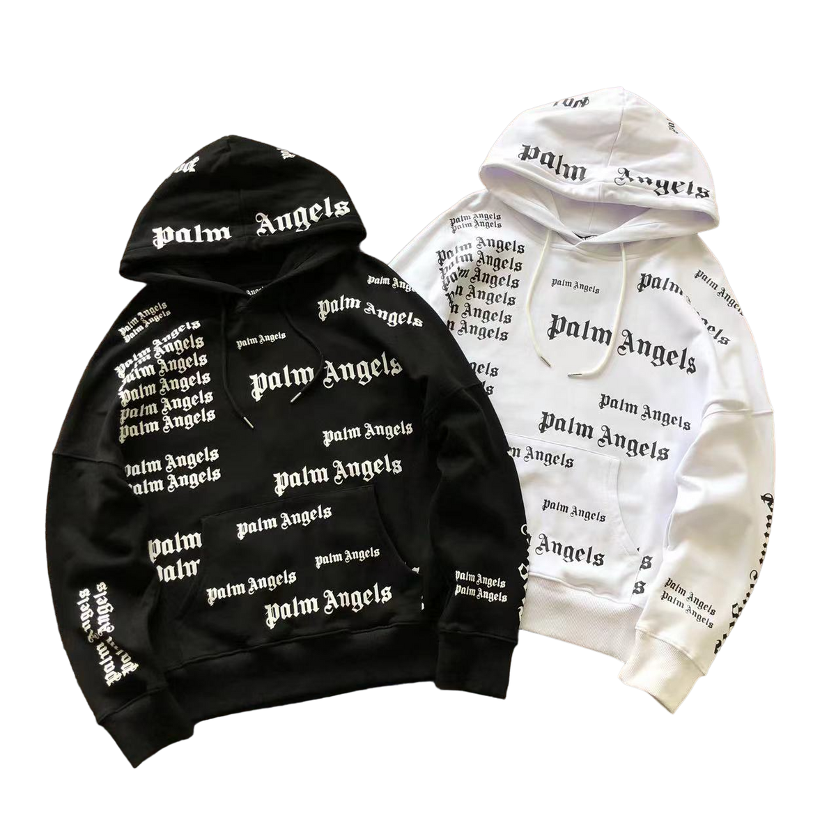 Palm Angels Text Hanorac - prezentare produs