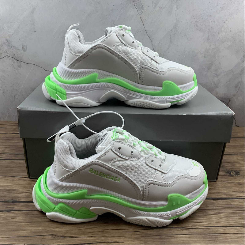 Balenciaga Triple S Alb Lime Pantofi sport - prezentare produs