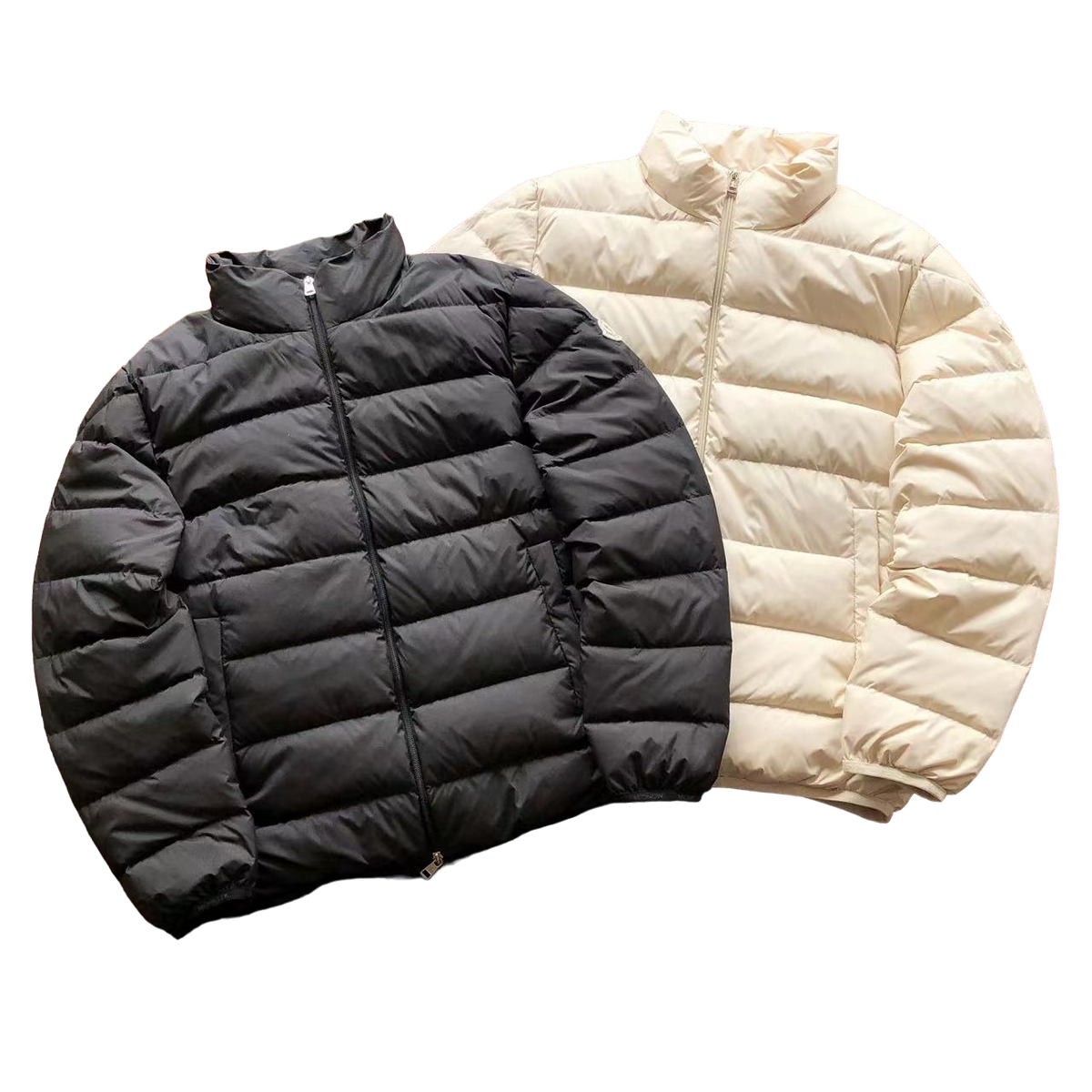 Moncler Geacă Închis Albastru Negru - prezentare produs