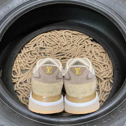 Louis Vuitton LV Run Away Crem Pantofi sport - prezentare produs
