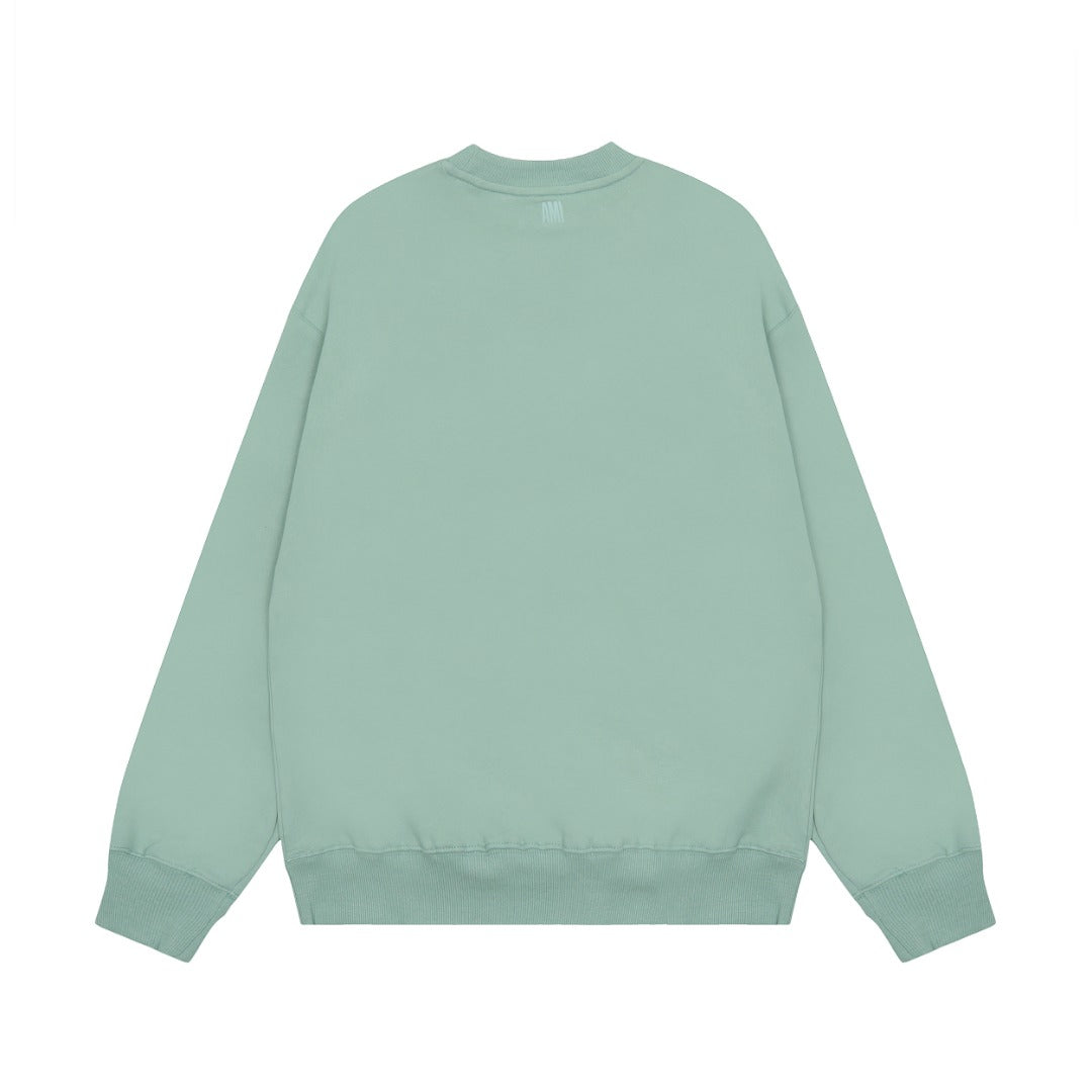 Ami Paris Pulover Light Verde - prezentare produs